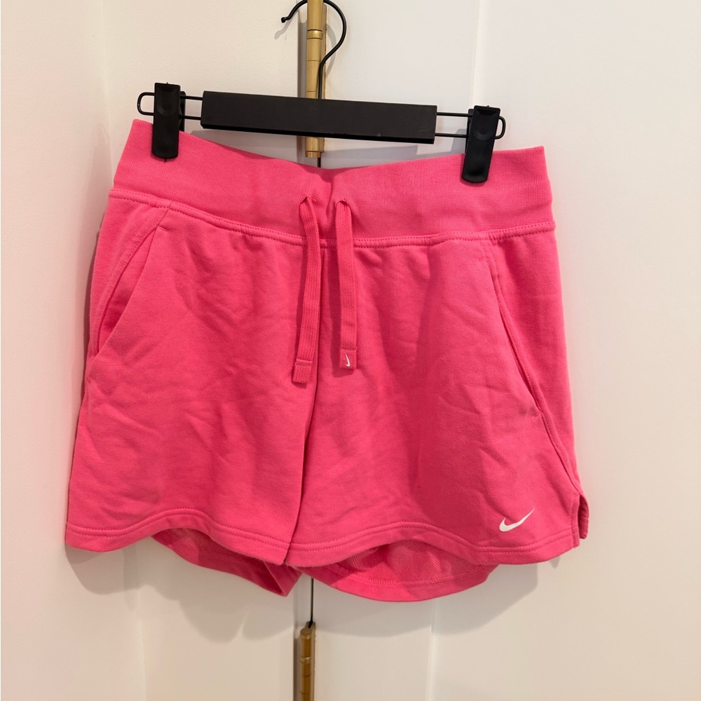 Nike Women's Vibrant Pink Athletic Shorts